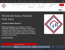 Tablet Screenshot of clientsfirstrealty.com